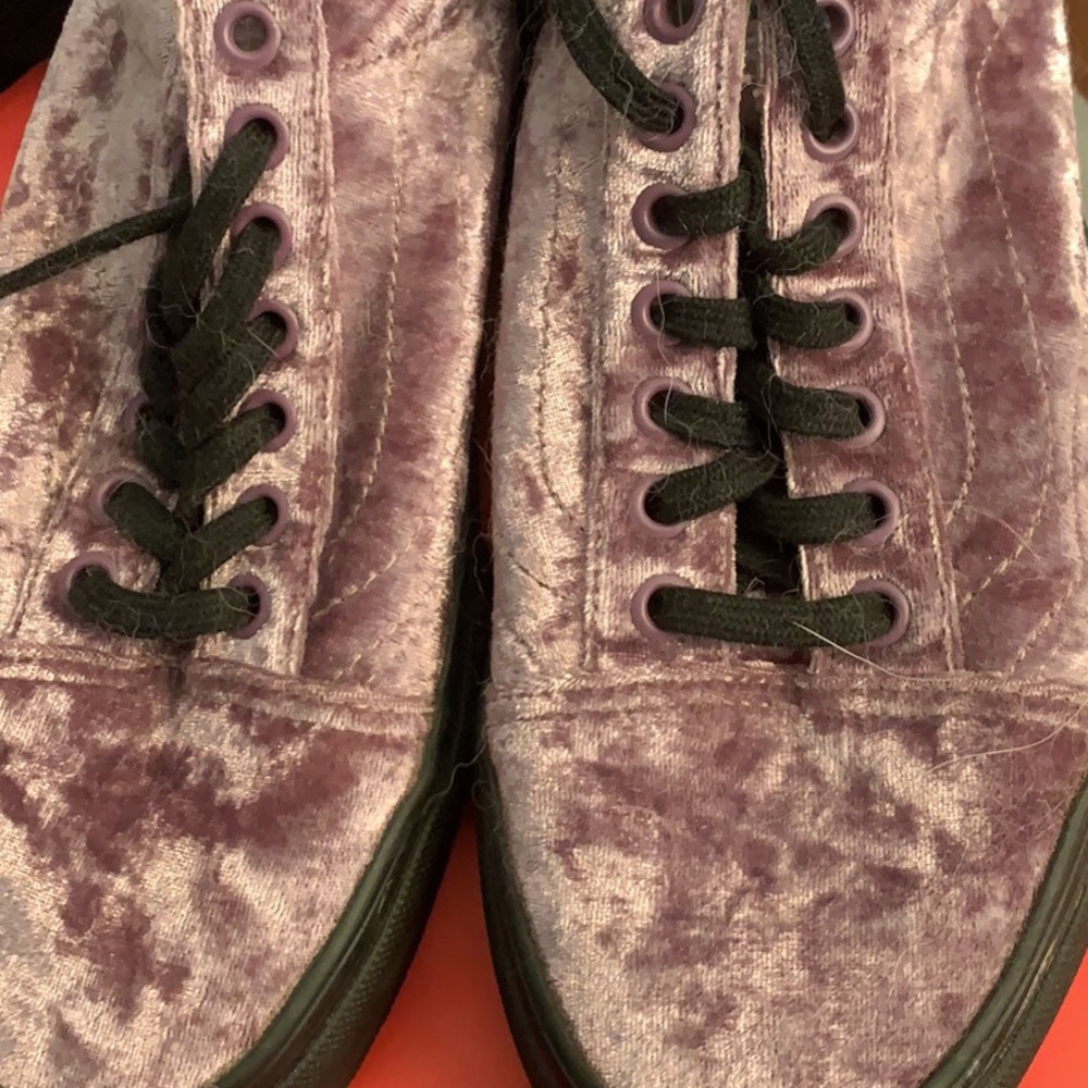 Velvet Purple Vans
